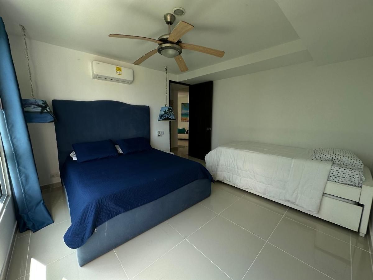 2 Dormitorios. Salida Directa Al Mar. Vista A La Ciénaga Apartamento Cartagena
